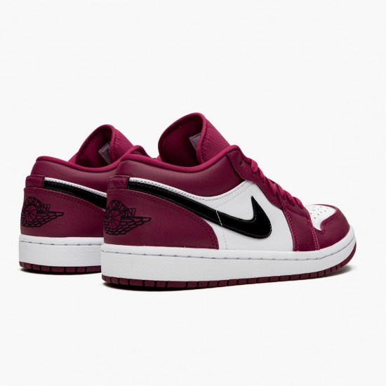 Dámské/Pánské Jordan 1 Retro Low Noble Red 553558-604 Jordan Boty