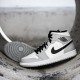 Dámské/Pánské Jordan 1 Mid Light Smoke Grey 554724-092 Jordan Boty