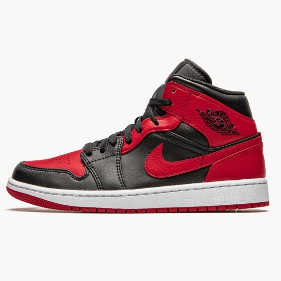 Dámské/Pánské Jordan 1 Mid Banned 2020 554724-074 Jordan Boty