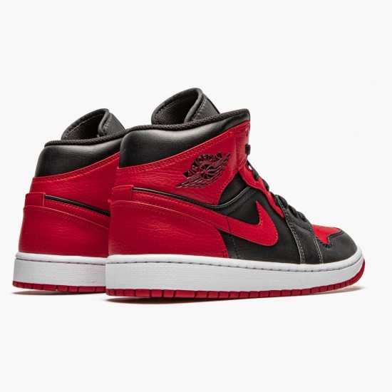 Dámské/Pánské Jordan 1 Mid Banned 2020 554724-074 Jordan Boty