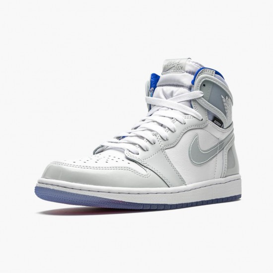 Pánské Jordan 1 High Zoom Racer Blue CK6637-104 Jordan Boty