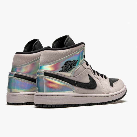 Dámské/Pánské Jordan 1 Mid Dirty Powder Iridescent Barely BQ6472-602 Jordan Boty