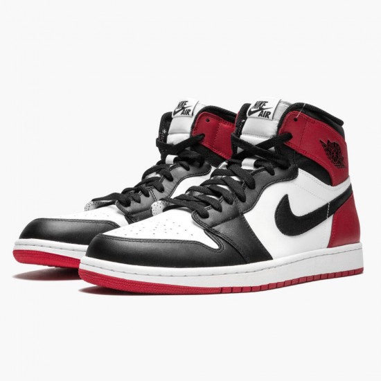 Pánské Jordan 1 Retro High Black Toe 555088-184 Jordan Boty