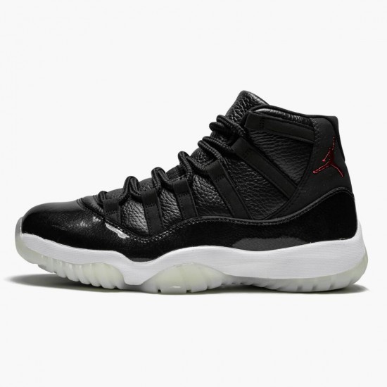 Dámské/Pánské Jordan 11 Retro 72 10 Black Gym Red White Anthracite Black 378037-002 Jordan Boty