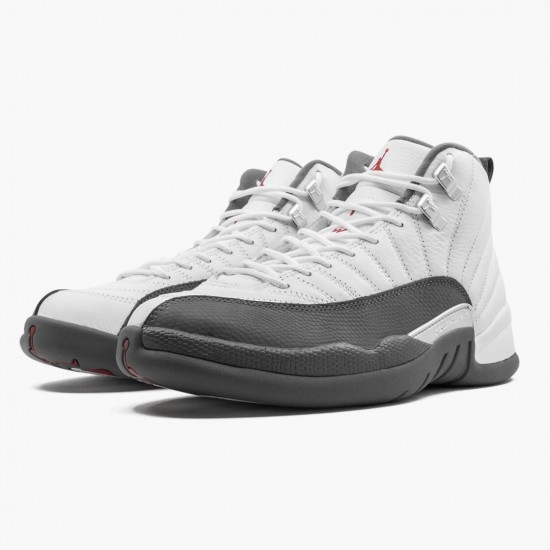 Pánské Jordan 12 Retro White Dark Grey 130690-160 Jordan Boty