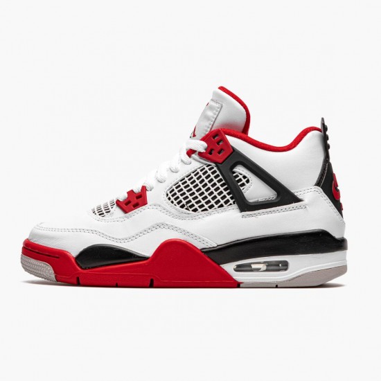 Pánské Jordan 4 Retro OG GS Fire Red 2020 408452-160 Jordan Boty