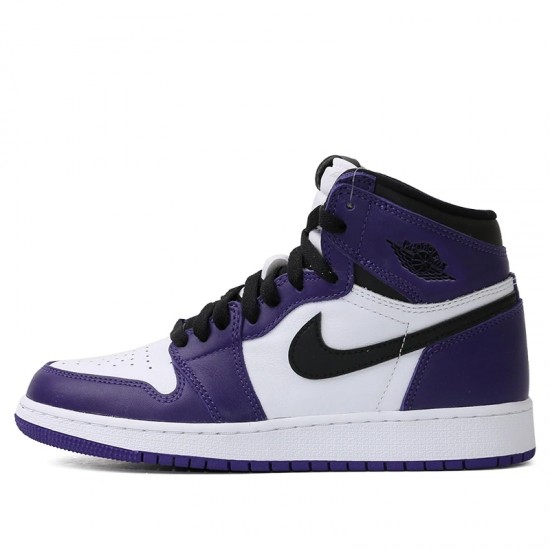 Jordan 1 Retro High "Court Purple White" Dámské/Pánské Boty 575441-500