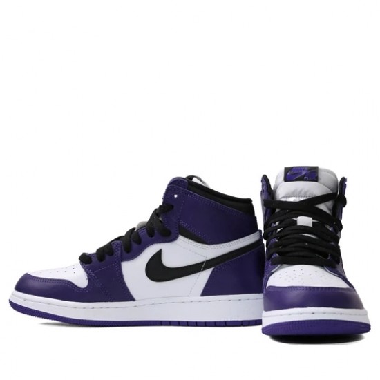 Jordan 1 Retro High "Court Purple White" Dámské/Pánské Boty 575441-500