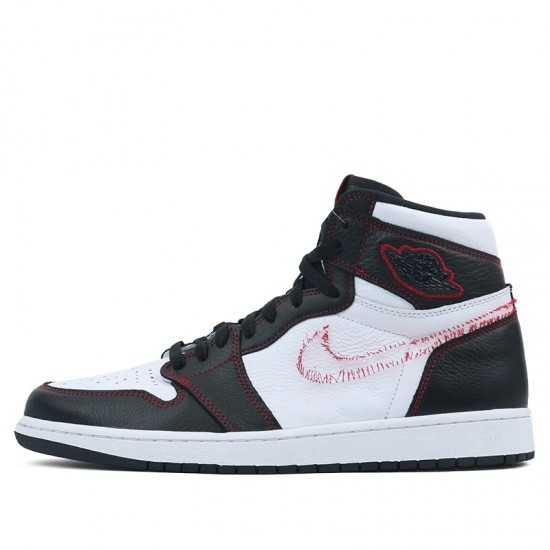 Jordan 1 Retro High Defiant"White Black Gym Red" Pánské/Dámské Boty CD6579-071