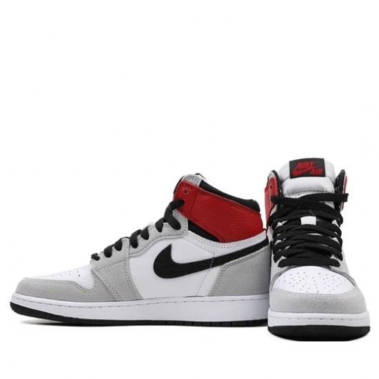 Jordan 1 Retro High "Light Smoke Grey" Dámské/Pánské Boty 575441-126