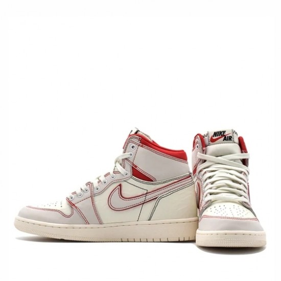 Jordan 1 Retro High "Phantom Gym Red" Dámské/Pánské Boty 575441-160