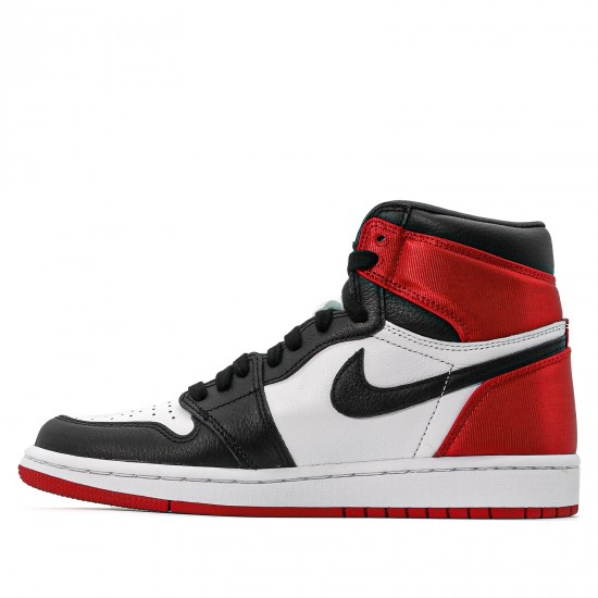 Jordan 1 Retro High "Satin Black Toe" Pánské/Dámské Boty CD0461-016