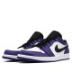 Jordan 1 Low "Court Purple White" Pánské/Dámské Boty 553558-500