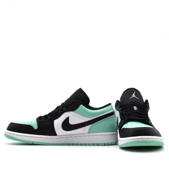 Jordan 1 Low "Emerald Toe" Pánské/Dámské Boty 553558-117