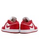 Jordan 1 Low "Gym Red White" Dámské/Pánské Boty 553560-611