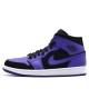 Jordan 1 Mid "Black Dark Concord" Dámské/Pánské Boty 554724-051