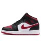 Jordan 1 Mid "Bred Toe" Dámské/Pánské Boty 554725-066