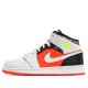 Jordan 1 Mid "Composition Notebook" Dámské/Pánské Boty 554725-870