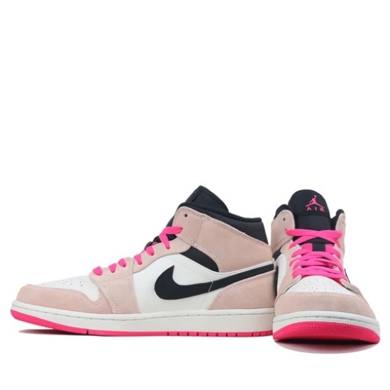 Jordan 1 Mid "Crimson Tint" Dámské/Pánské Boty 852542-801