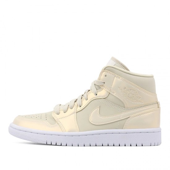 Jordan 1 Mid "Goose Feather Yellow" Dámské Boty CK6587-200