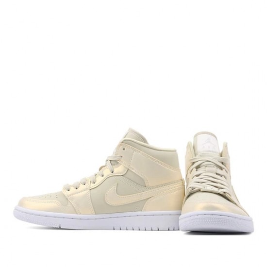 Jordan 1 Mid "Goose Feather Yellow" Dámské Boty CK6587-200