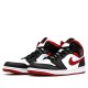 Jordan 1 Mid "Gym Red Black White" Dámské/Pánské Boty 554724-122