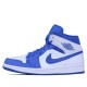 Jordan 1 Mid "Hyper Royal" Pánské/Dámské Boty 554724-114