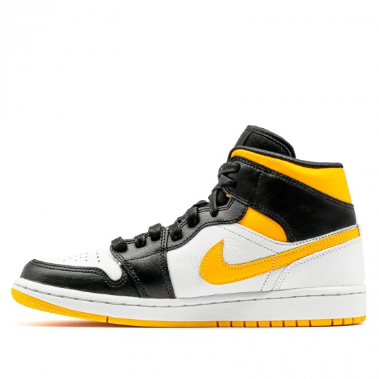 Jordan 1 Mid "Laser Orange Black" Dámské/Pánské Boty CV5276-107