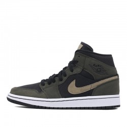 Jordan 1 Mid "Military Olive" Dámské/Pánské Boty BQ6472-030