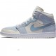 Jordan 1 Mid "Mixed Textures Blue" Pánské/Dámské Boty DA4666-100