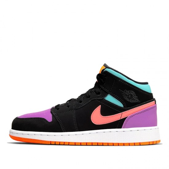 Jordan 1 Mid "Multi-Color" Dámské/Pánské Boty 554725-083