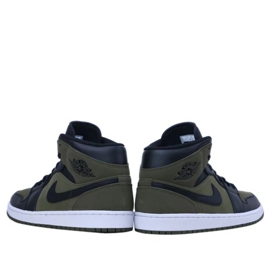 Jordan 1 Mid "Olive Canvas" Dámské/Pánské Boty 554724-301