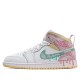 Jordan 1 Mid "Paint Drip" Dámské Boty DD1667-100