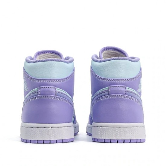 Jordan 1 Mid "Purple Aqua" Dámské/Pánské Boty 554725-500