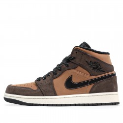 Jordan 1 Mid SE "Dark Chocolate" Dámské/Pánské Boty DC7294-200