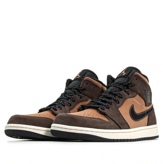 Jordan 1 Mid SE "Dark Chocolate" Dámské/Pánské Boty DC7294-200