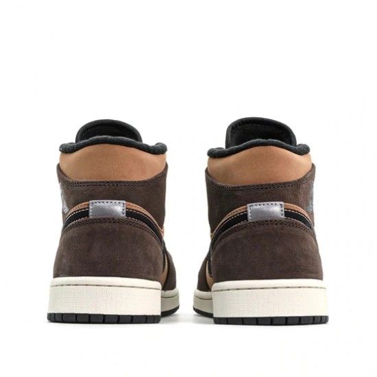 Jordan 1 Mid SE "Dark Chocolate" Dámské/Pánské Boty DC7294-200