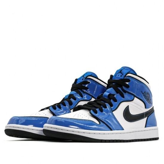 Jordan 1 Mid "Signal Blue" Dámské/Pánské Boty DD6834-402