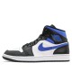 Jordan 1 Mid "White Black Racer Blue" Pánské/Dámské Boty 554724-140