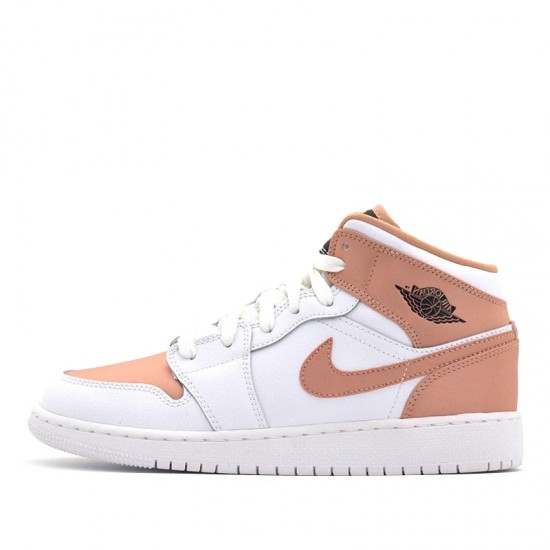 Jordan 1 Mid "White Rose Gold" GS Boty 555112-190