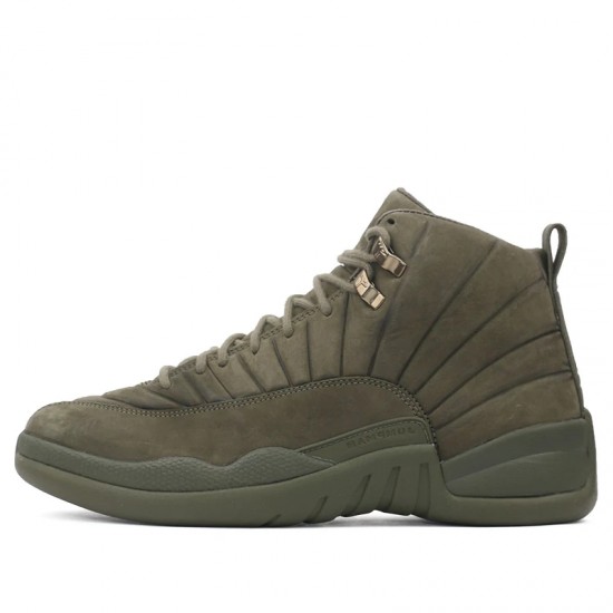 Jordan 12 Retro "PSNY Olive" Pánské Boty AA1233-200