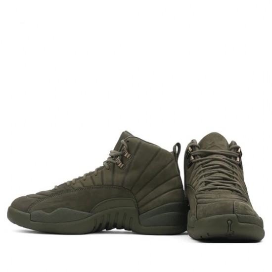 Jordan 12 Retro "PSNY Olive" Pánské Boty AA1233-200