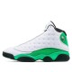 Jordan 13 Retro "White Lucky Green" Pánské/Dámské Boty DB6537-113