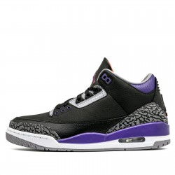 Jordan 3 Retro "Black Court Purple" Pánské/Dámské Boty CT8532-050