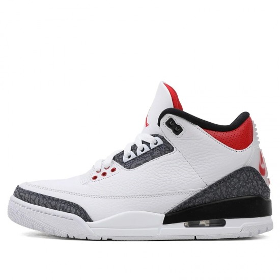 Jordan 3 Retro SE "Fire Red Denim" 2020 Pánské/Dámské Boty CZ6431-100