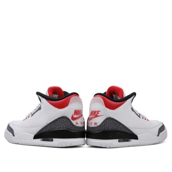 Jordan 3 Retro SE "Fire Red Denim" 2020 Pánské/Dámské Boty CZ6431-100