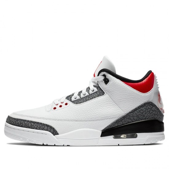 Jordan 3 Retro "SE-T CO JP Fire Red Denim" Pánské Boty CZ6433-100