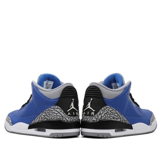 Jordan 3 Retro "Varsity Royal Cement" Pánské/Dámské Boty CT8532-400