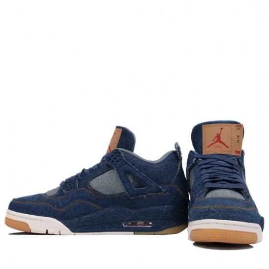 Jordan 4 Retro "Levi's Denim" Pánské/Dámské Boty AO2571-401