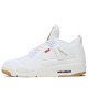 Jordan 4 Retro "Levi's White" Pánské/Dámské Boty AO2571-100